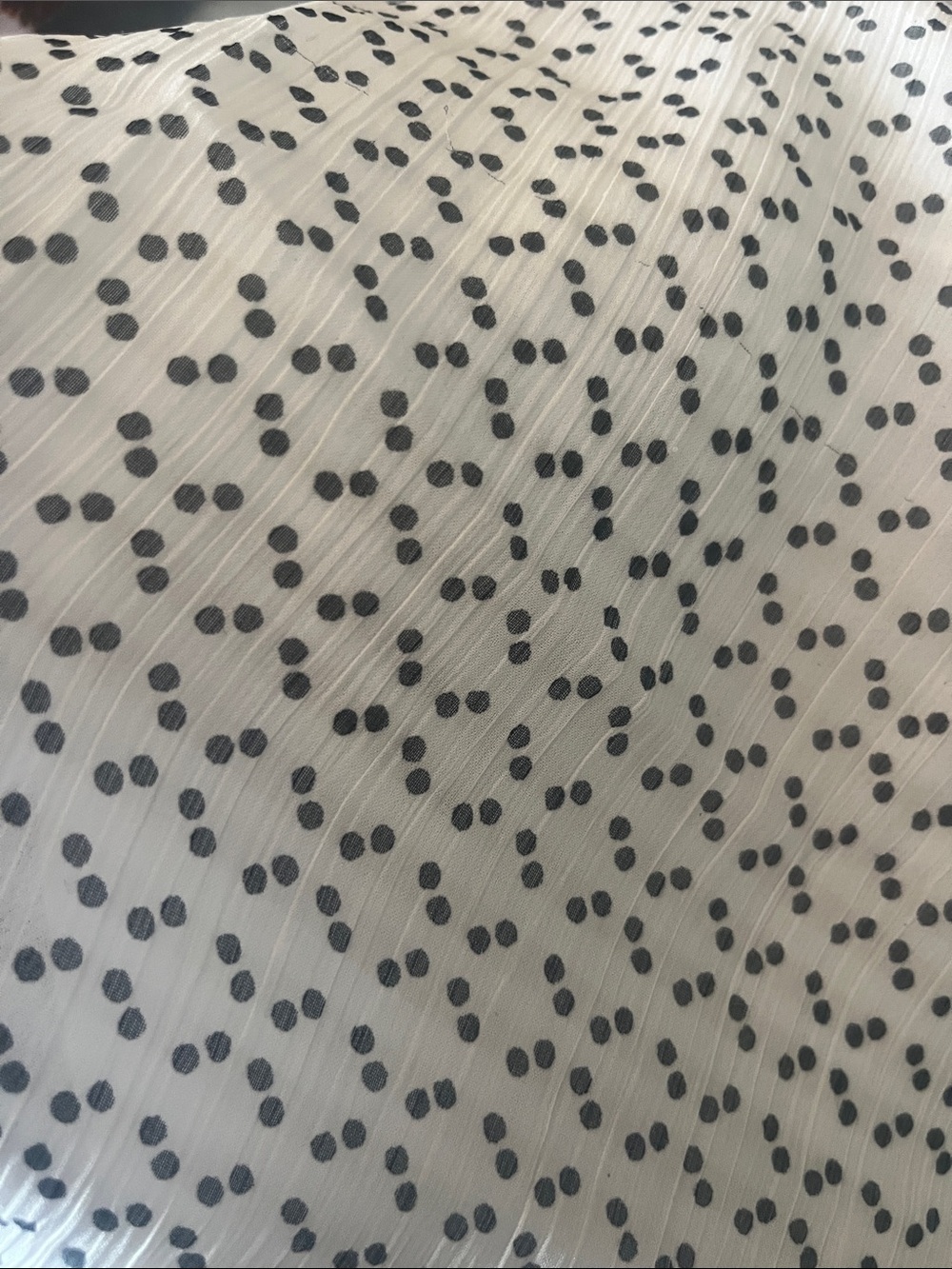 Coldwater Creek Polka Dot Geometric Tank - Picture 3 of 5